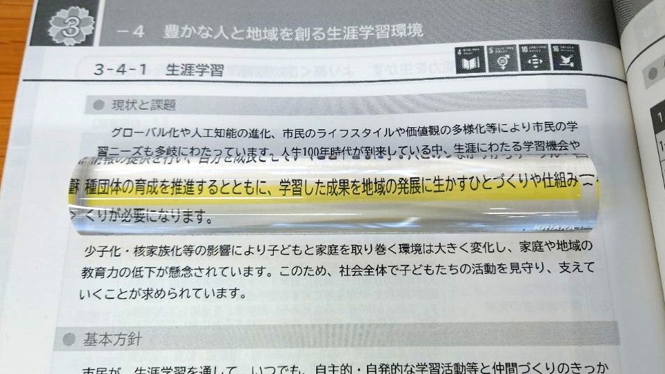 リーディングルーペ